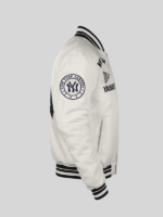 Retro New York Yankees off-White Varsity Jacket