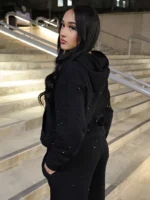 Rhinestone Denti Hoodie