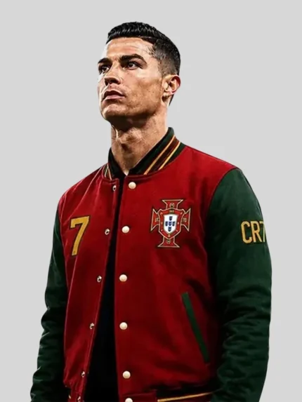 Ronaldo Portugal Varsity Jacket