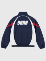 Sana Detroit USA FIFA World Cup 2026 Navy Blue Zip-Up Track Jacket