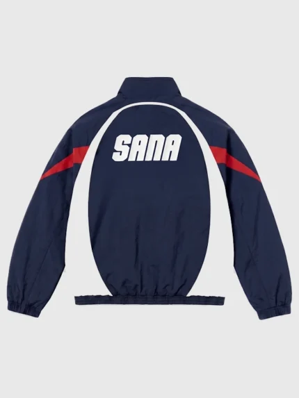 Sana Detroit USA FIFA World Cup 2026 Navy Blue Zip-Up Track Jacket