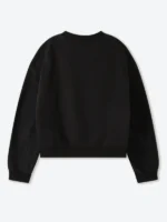 Shinzo Black Jersey Crewneck Sweatshirt