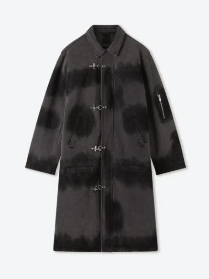 Shinzo Shige Canvas Clasp Trench Coat