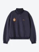 Shinzo Washed Lavender Jersey Turtleneck Sweater