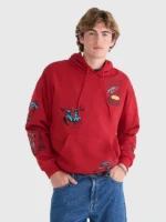 Spider Man Comic Marvel x Aeropostale Red Pullover Hoodie