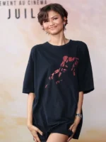 Spider Man Zendaya Black T-Shirt