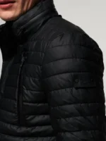 Superdry Rain Racer Black Puffer Jacket
