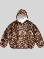 Supreme Faux Fur Reversible Hooded Track Jacket White