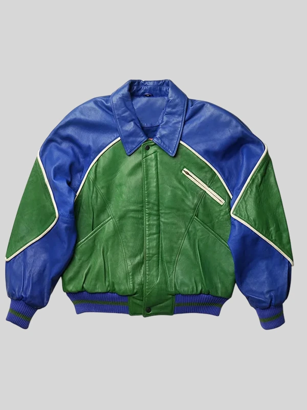 Swizz Beatz 1991 Pelle Pelle World Peace Leather Jacket Swizz Beatz 1991 Pelle Pelle World Peace Leather Jacket