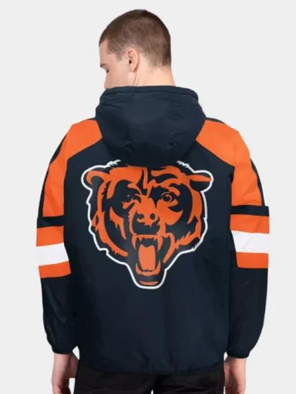 Target Chicago Bears Starter Pullover Half-Zip Anorak Jacket