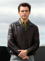 The Odyssey 2026 London Premier Tom Holland Brown Jacket