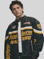 Tom Holland Black Jacket in 2026 Ralph Lauren