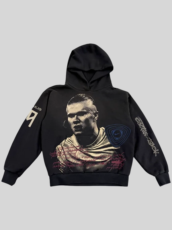 Travis Scott CJ X Athletes Series Haaland Hoodie Travis Scott CJ X Athletes Series Haaland Hoodie