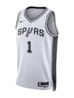 Unisex San Antonio Spurs Victor Wembanyama Nike White Swingman Jersey - Association Edition