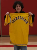 Wilt Chamberlain Lakers 1972 Warmup Jacket Jersey
