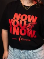Women indiana fever 2025 wnba now you know playoff t shirt
