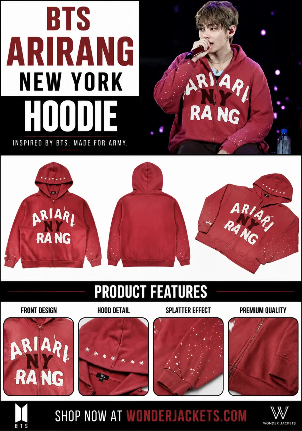 arirang ny hoodie