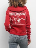 red true religion hoodie