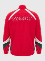 2026-27 Welsh Rugby Union Red Zip-Up Anthem Jacket