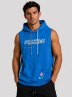 2026 Blue Los Angeles Chargers Sleeveless Sideline Hoodie