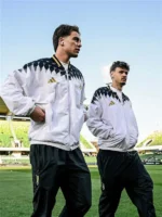 2026 Juventus Adidas White Zip-Up Stadium Jacket