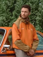 2026 Orange Kith for BMW Windbreaker Jacket