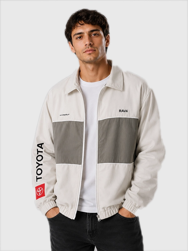 2026 RAV4 Hypegolf x Toyota Grey Zip Up Capsule Jacket 2026 RAV4 Hypegolf x Toyota Grey Zip Up Capsule Jacket