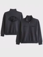 Abercrombie 49ers YPB neoKNIT MAX Half-Zip Sweatshirt
