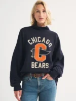 Abercrombie Bears Funnel Neck Sweatshirt