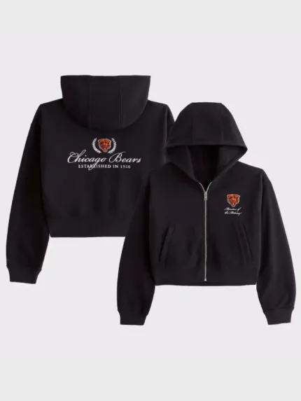 Abercrombie Bears YPB On The Go 6AM Full-Zip Hoodie