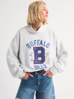 Abercrombie Buffalo Bills Funnel Neck Sweatshirt