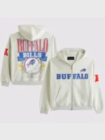 Abercrombie Buffalo Bills Zip-Up Hoodie