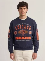 Abercrombie Chicago Bears Crew Sweatshirt