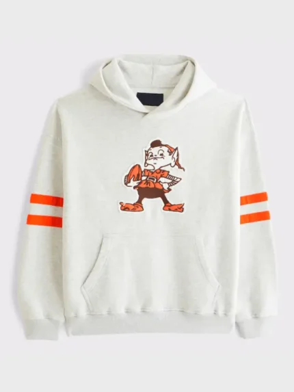 Abercrombie Cleveland Browns Popover Hoodie