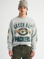 Abercrombie Green Bay Packers Crew Sweatshirt