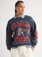 Abercrombie New England Patriots Crew Sweatshirt