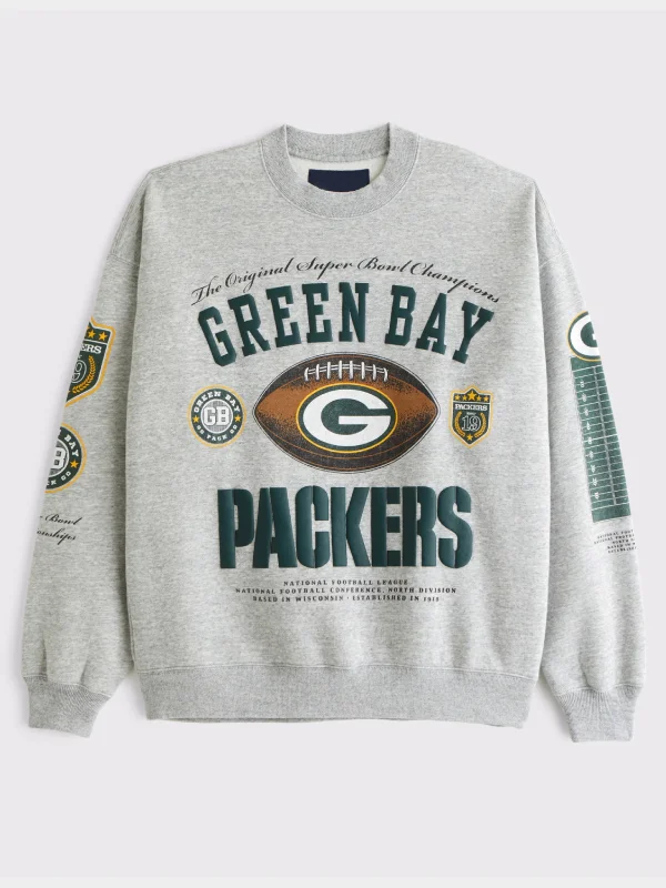 Abercrombie Packers Crew Sweatshirt Abercrombie Packers Crew Sweatshirt