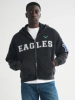 Abercrombie Philadelphia Eagles Full-Zip Hoodie