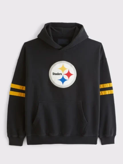 Abercrombie Steelers Popover Hoodie