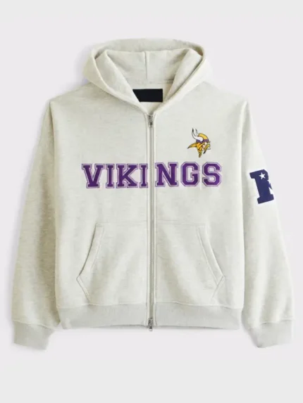 Abercrombie Vikings Zip-Up Hoodie