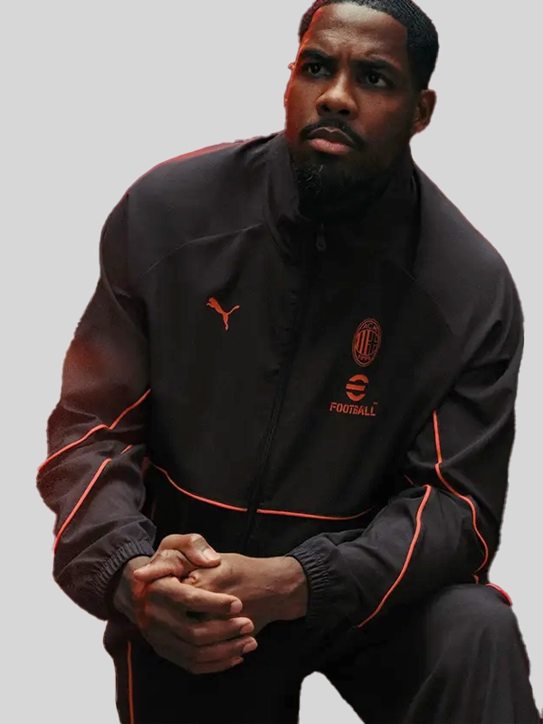 Ac milan 26 27 puma Black track jacket Ac milan 26 27 puma Black track jacket