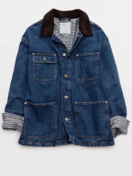Aerie Barn Jacket Blue