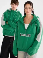 Aeropostale Philadelphia Eagles Hooded Sideline Jacket - Image 3