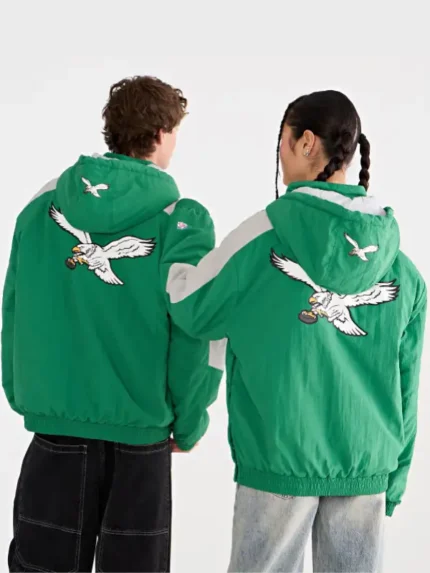 Aeropostale Philadelphia Eagles Sideline Jacket