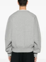 Alexander McQueen Embroidered Sweatshirt Grey