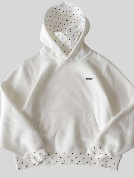 Amare Polka Dot Sweatshirt Hoodie