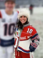 Ann Michael Maye AFC Championship Game Jacket