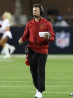 Arizona Cardinals Nike Preseason 2026 Red Half-Zip Anorak Jacket