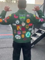 Avengers Endgame Encore Tony Stark Patch Jacket