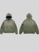 BTS Arirang Tour Green Zip-Up Korea Hoodie